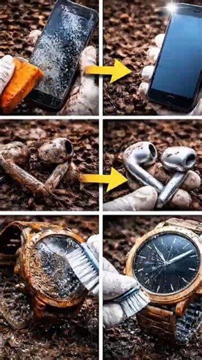 Magic Spray Restores Everything! 😱✨ #oddlysatisfying #restoration #cleaninghacks