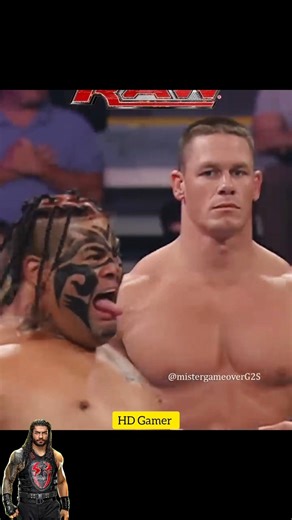 John Cena & Umanga vs. Randy Orton & Carlito : Epic Raw Moments! 💥 #shortsfeed #viral #shorts