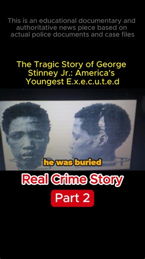 The Tragic Execution of George Stinney Jr. | Real Crime Story