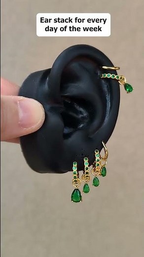 Multiple piercings, endless looks