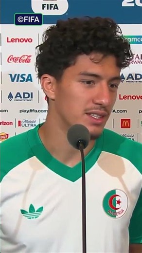 🇩🇿 Ibrahim #Maza was impressed by Lionel #Messi!