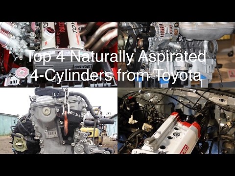 Top 4 Naturally Aspirated 4-cylinder Engines from Toyota