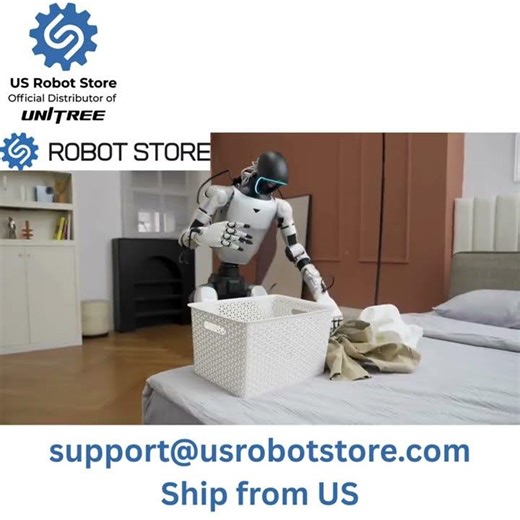 US Robot Store | Unitree G1 Does Housework with Inspire RH56DFX Dexterous Hand