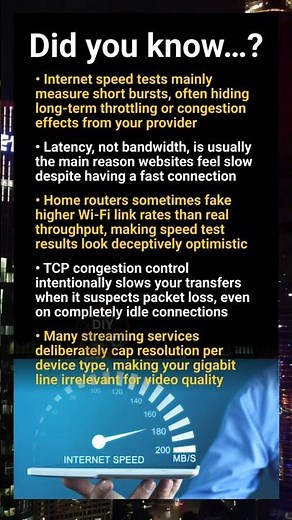 Internet speed myths: why megabits, latency and buffers fool your perception