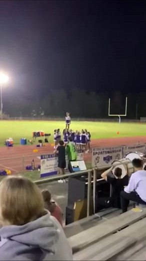 Aurora Bracing Emily Waterfall Pyramid Cheerleading Stunts