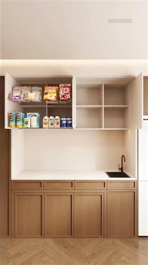 Smart dining room with extra storage!