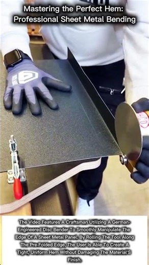Mastering the Perfect Hem: Professional Sheet Metal Bending