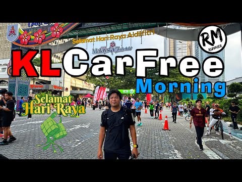 KL CAR FREE MORNING | RAYA MOOD STILL ON