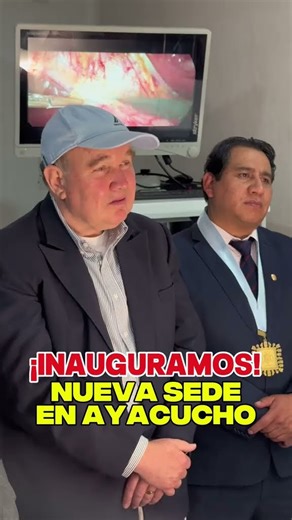 INAUGURACIÓN DEL NUEVO SEDE AYACUCHO HOSPITAL SOLIDARIDAD
