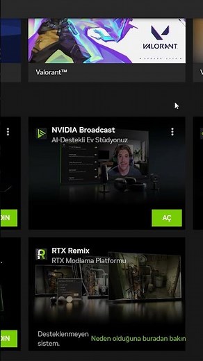 Nvidia App Yenilikler #nvidia