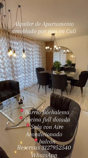 Apartamento amoblado en Cali - Entre Verdes Bochalema