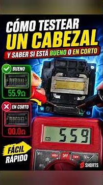 como saber si mi cabezal esta bueno, malo o en corto