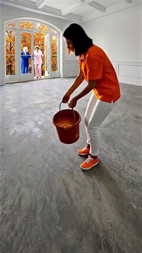 Stunning Black and White Epoxy Floor Transformation