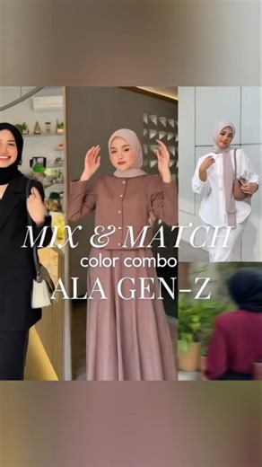 mix and match color comboala gen z #ootd #ootdguide #fashion #ootdkampus #ootdfashion