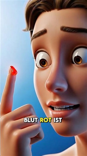 Warum ist Blut rot? 😳😨 #fakten #youtubeshorts #faktenarenaglobal