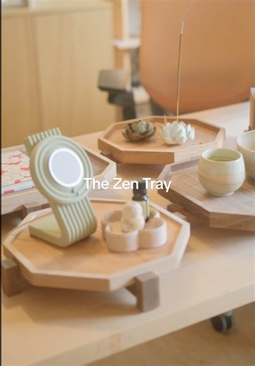 Zen Tray: Soban-Inspired Personal Tray Table