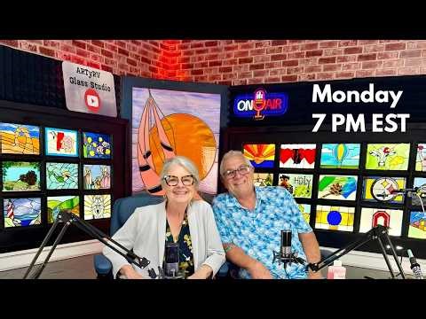 Community Glass Chat + Q&A + Soldering Wire Along Edges + Tool Talk🎨💎