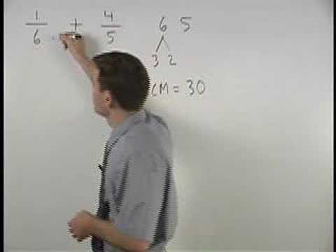Least Common Denominator - MathHelp.com - Math Help
