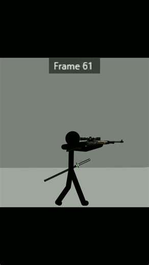 stickman shoot animation #animation #stickman #gaming #fyp #gameplay #pivotanimator #sticknodes