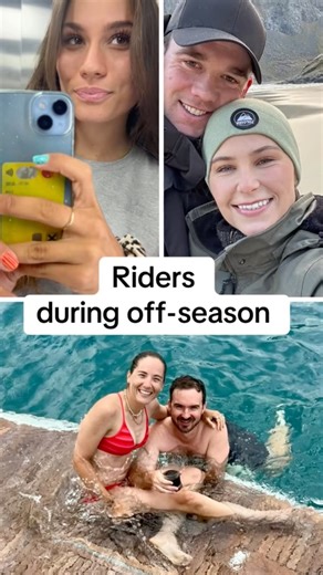 Pro riders enjoy their FREE TIME after long season! #shorts