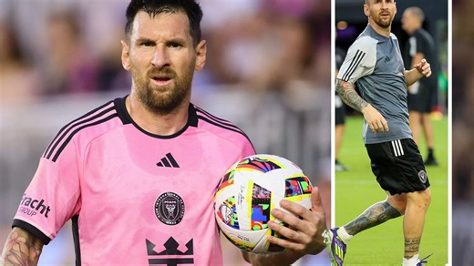 Inside Messi's brutal training regime with Miami star 'first in and last out'