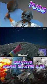 CREATIVE SOUND BLASTER X G6 FOR PUBG