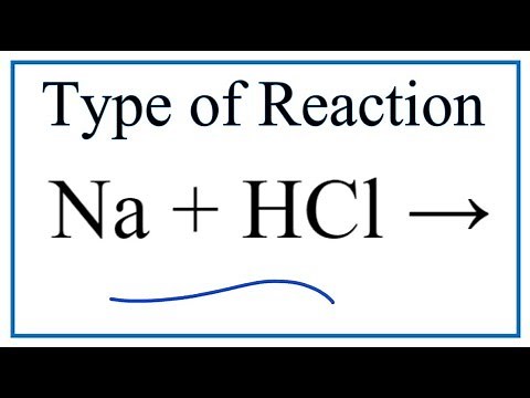 Type of Reaction for Na + HCl