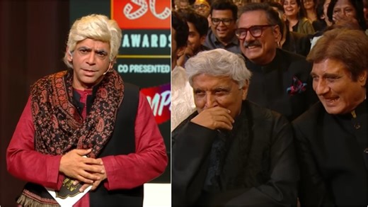 Sunil Grover's Javed Akhtar act wins internet, leaves Raj Babbar in splits