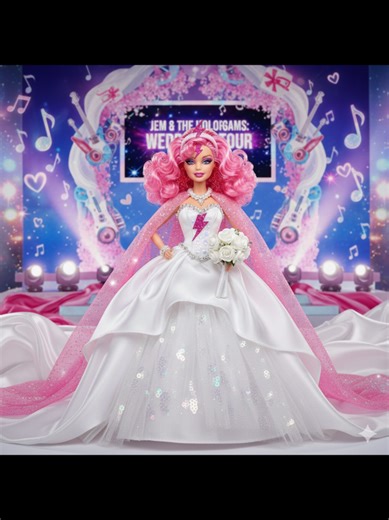 💒✨ 💍 Who Would Jem Marry? Option 1: Rio Pacheco (Canon Chaos Edition) - The obvious choice… but also the most dramatically cursed. - Synergy would have to hologram a lie detector altar just to keep the vows honest. - Jem’s vows: “I promise to love you even when you’re confused about my dual identity.” - Rio’s vows: “I promise to stop yelling at Synergy… eventually.” Option 2: Jem Marries Herself (Synergy-Projected Self-Love Tour) - Jem walks down the aisle to marry her own holographic projecti