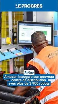 Amazon inaugure son nouveau centre de distribution