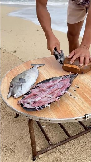 Found an ALIEN Fish Made of ROCK?! 👽 What's Inside? #shorts