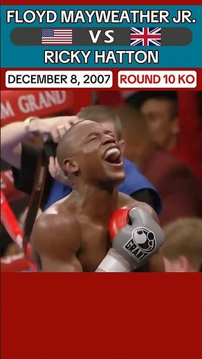 Floyd Mayweather Jr. 🇺🇸 VS 🇬🇧 Ricky Hatton | December 8, 2007 | ROUND 10 TKO