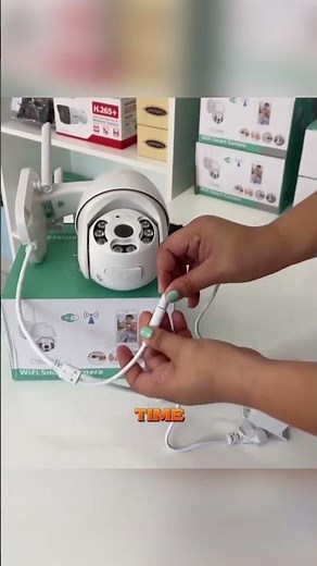 🔒 360° WiFi Smart Camera with Auto Tracking & Night Vision 🌙📹