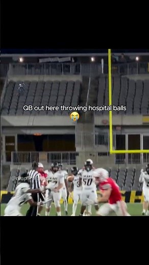 This is a coffin ball not a hospital ball🥶 #americanfootball