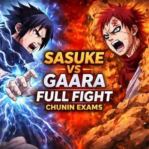 Gaara vs Sasuke Was INSANE 😳| Chunin Exams Full Power Clash | Part 1 #shorts #anime #sasuke #gaara