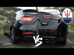 Maserati Levante S VS Maserati Ghibli S Q4 - SOUND with Open and Closed valves!