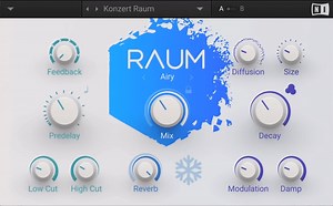 Native Instruments offers free Raum creative reverb plugin