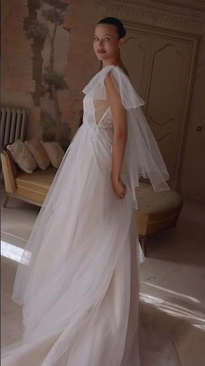 Robe de mariée Athénaïs 💎 Collection Bohème par Émie Saint-Germain