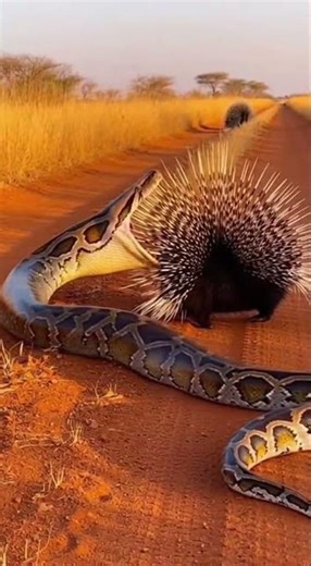 Will the snake successfully catch the sneaky mouse in the grass #snake #predator #animalshorts