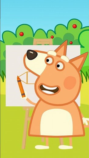 Fish Drawing Step by Step #kidssong #kindergarten #preschool