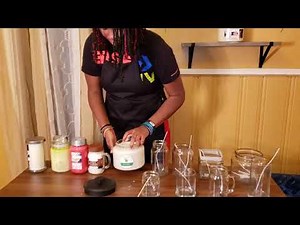 Choosing the correct size wick for your Jar for candle making