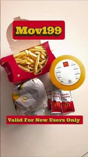 Download McDelivery App,add your favourite McDonald’s items worth ₹199 or more,apply code OFF256