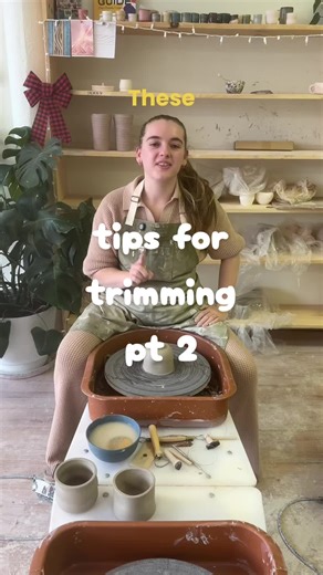 #trimming #potterytutorial #potterystudio #potterytiktok #trimmingtutorial