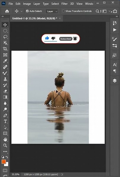 How to Resize image without Distortion in Adobe Photoshop