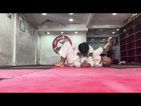 Both arms out side control escape