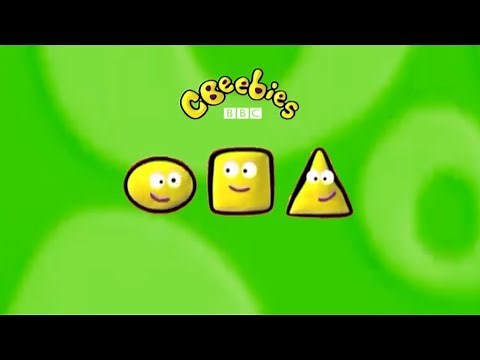 CBeebies Shapes Idents Green Screen