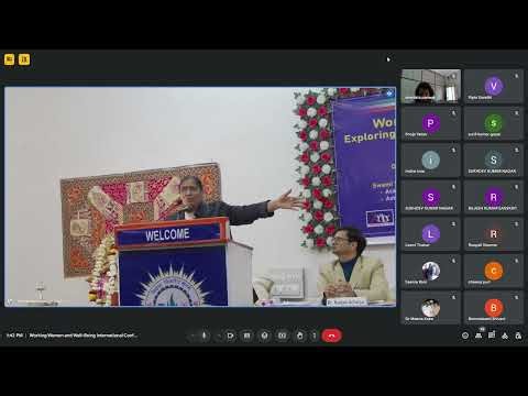 RPS Chetna Bhati (DSP) Udr, Rajasthan Police, Working Women and Well Being International Conference