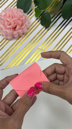 Cute envelopes. No tools - no glue required