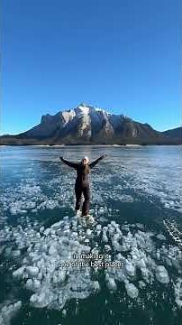 Explore the Iconic Ice Bubbles at Abraham Lake