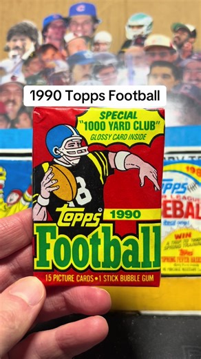 1990 Topps Football #footballcards #nflcards #topps #packopening #junkwax